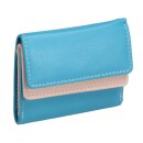 kleine Leder-Minibörse (kleiner wie EC-Karte),...