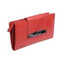 Leder Damenbörse lang mit Reißverschluss...