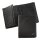 camel active Herrenbörse Brieftasche Ledergeldbörse hochformat schwarz black vegas