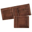 camel active Scheintasche Geldbörse Herrenbörse querformat, Leder braun brown melbourne