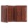 camel active Herrenbörse Brieftasche Ledergeldbörse hochformat mittelbraun cognac panama