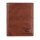 camel active Herrenbörse Brieftasche Ledergeldbörse hochformat mittelbraun cognac panama