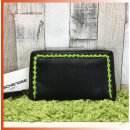 Taschendieb Lederbörse Damenbörse schwarz mit...