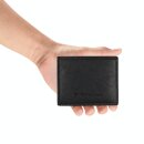 Tom Tailor Herrenbörse Lederbörse Jeansbörse schwarz black lary