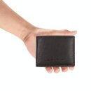 Tom Tailor Herrenbörse Lederbörse Jeansbörse braun brown lary