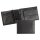 camel active Scheintasche Geldbörse Herrenbörse querformat, Leder schwarz black cordoba