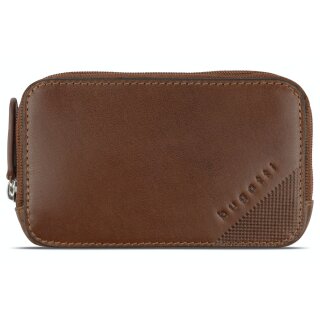 bugatti KLW "Nobile" Schlüsseletui/key case cognac/cognac Leder